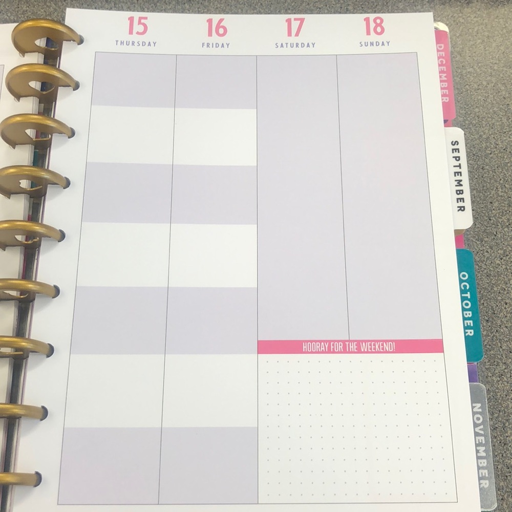 The happy planner back to school plus stickers - Picture 2 of 3